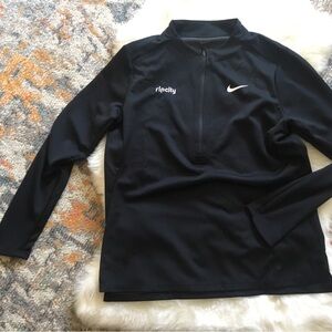 Nike Portland Trailblazer Black Womens Quarter Zip NEW